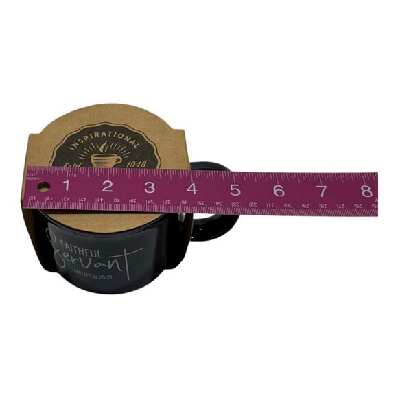 Faithful Servant Mug Matthew 25:21 Inspirational‎ Coffee Mug NIB - Picture 7 of 7